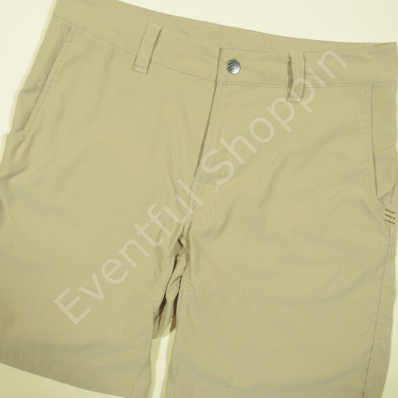 Stio Coburn Shorts Mens 33 Tan Performance Stretch Woven - Picture 1 of 9